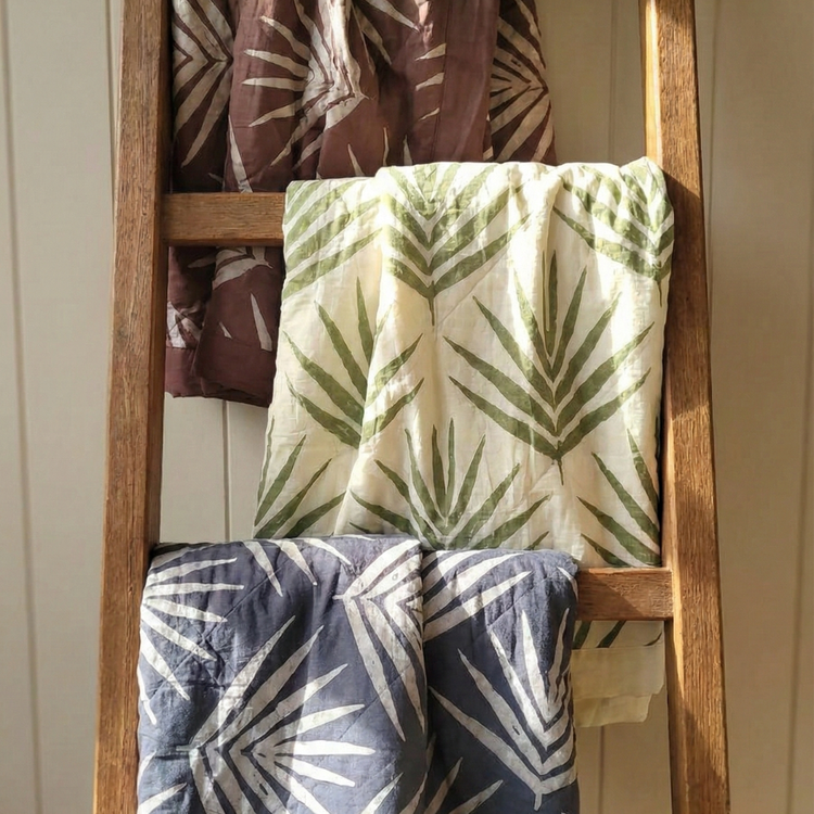Organic Cotton Throws & Quilts