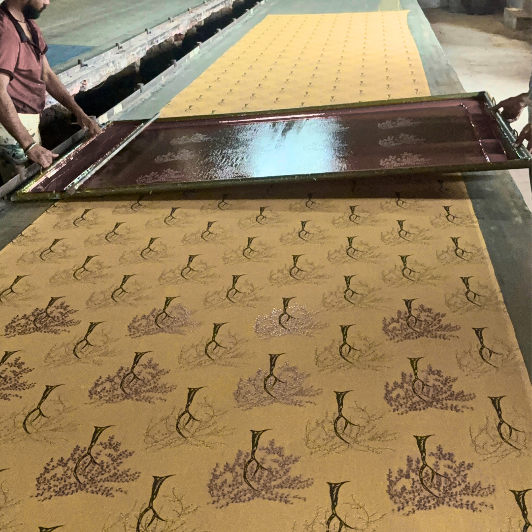 Hand Screen Printing
