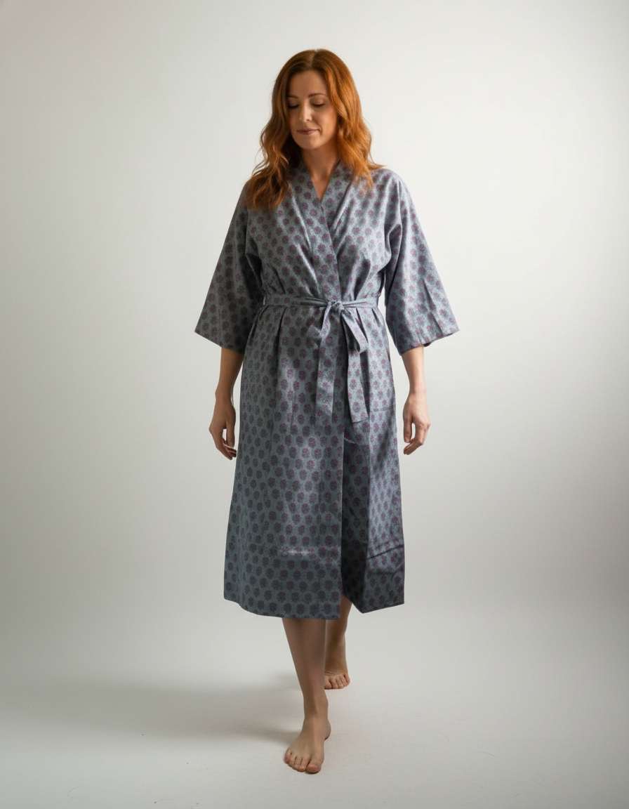 Samsara Kimono - Moss & Petals