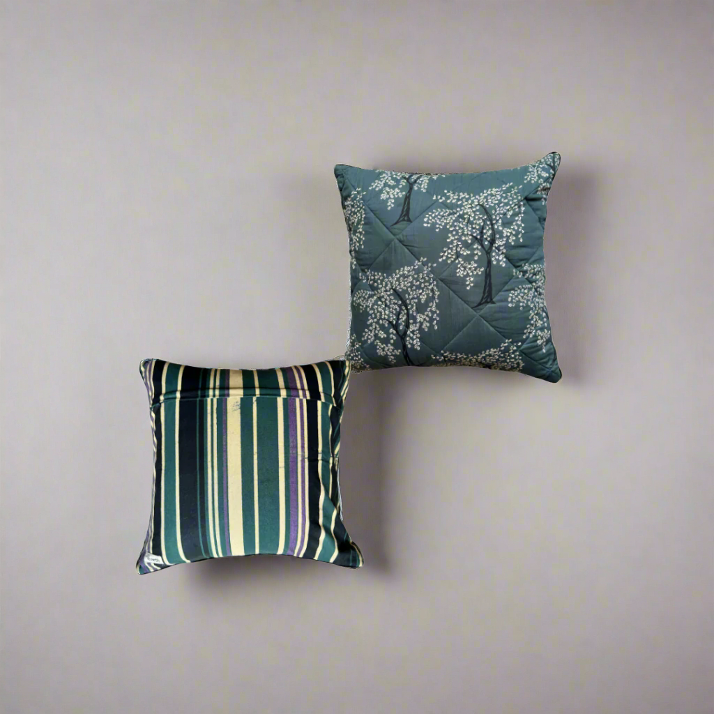 Ode Tree -  Handquilted Cushion Cover