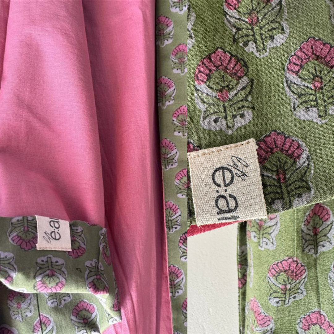 Samsara Kimono - Moss & Petals