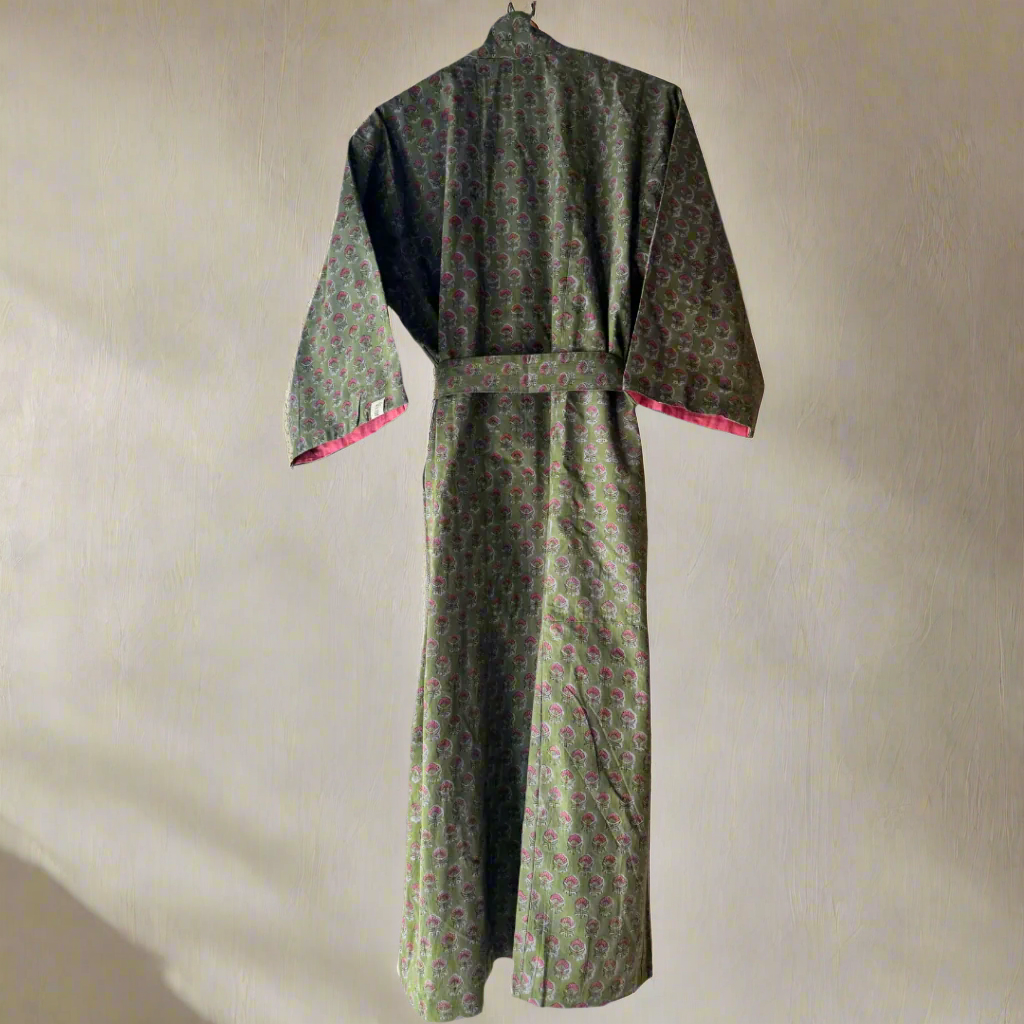 Samsara Kimono - Moss & Petals