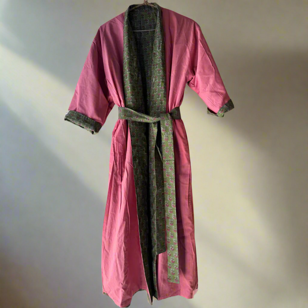 Samsara Kimono - Moss & Petals