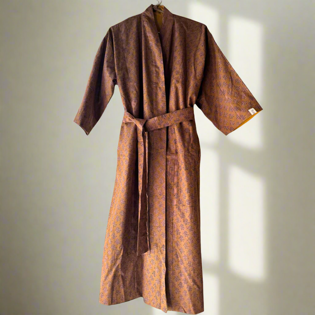 Samsara Kimono - Burnt Ochre