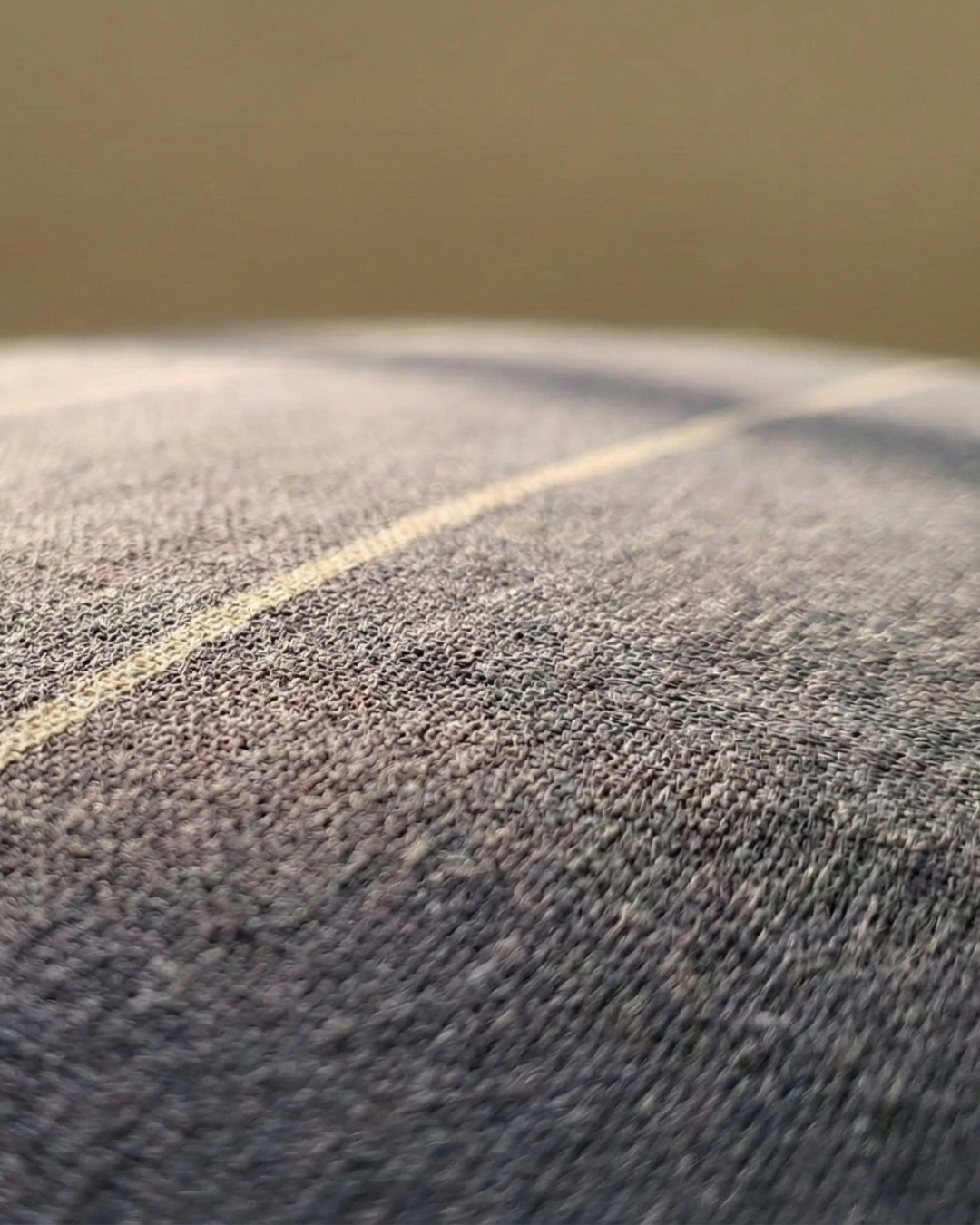 Organic Cotton Cushion Covers - Slate Stripes