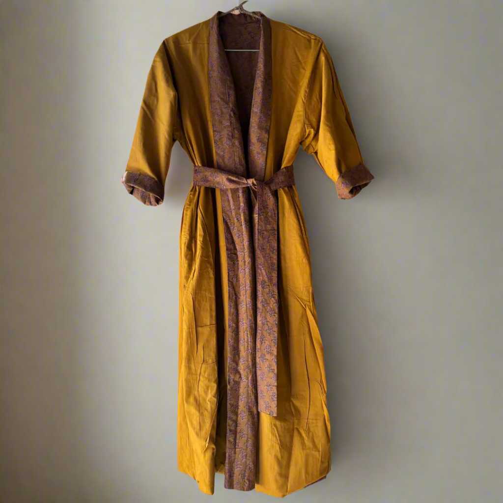 Samsara Kimono - Burnt Ochre