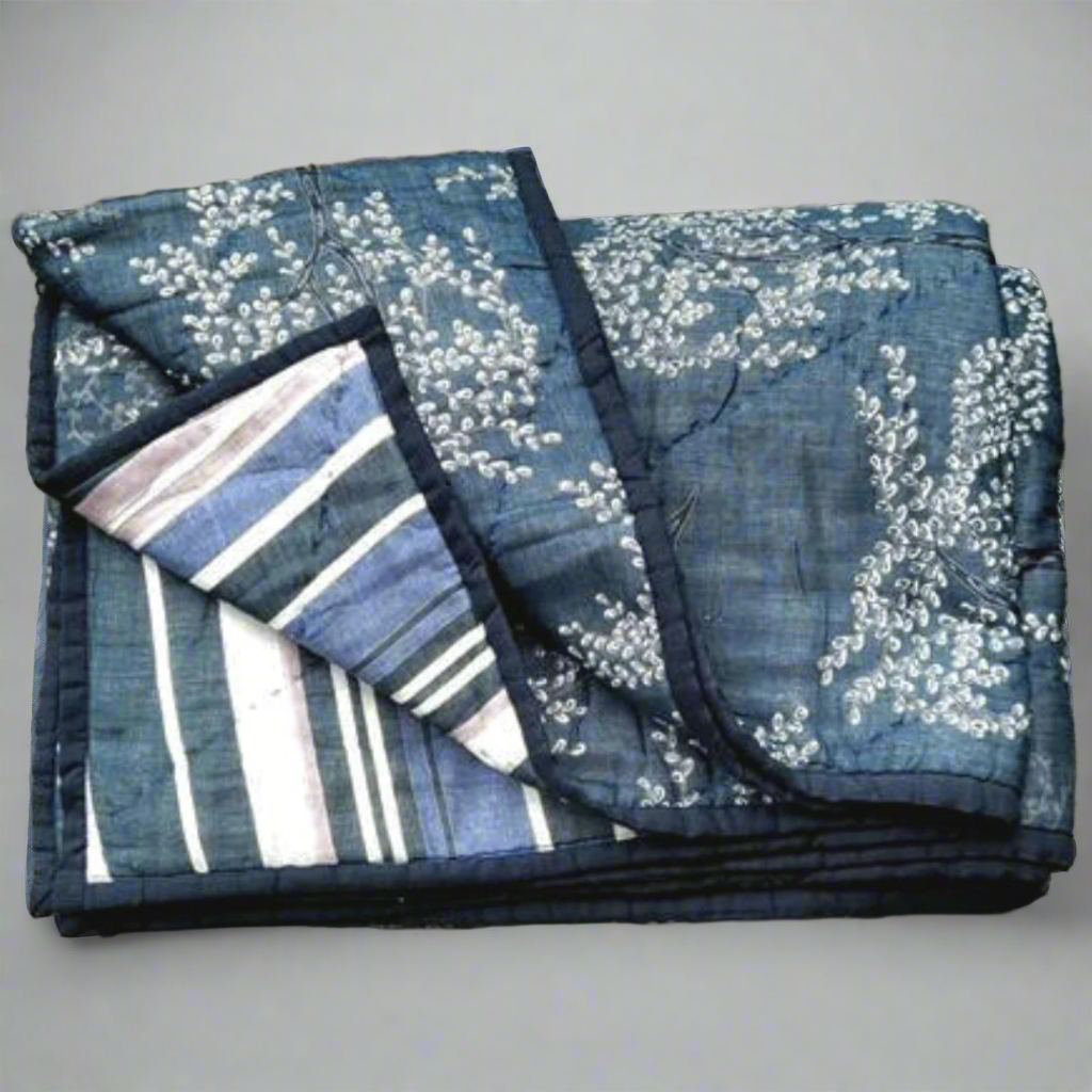 Ode Tree - Handquilted Throw & Quilt