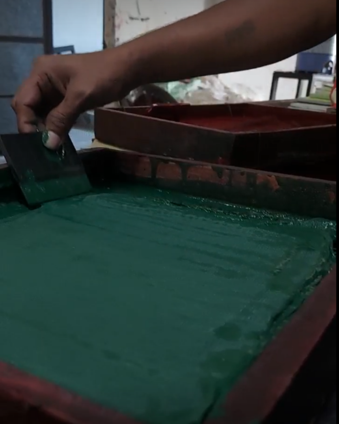 Mallee Stripes on Silk Cotton - Throw