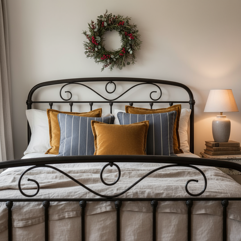 Organic Cotton Cushion Covers - Slate Stripes