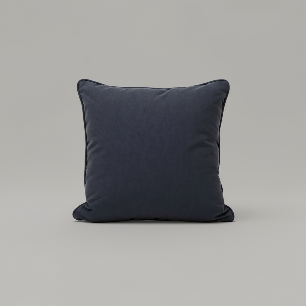 Organic Cotton Cushion Covers - Slate Stripes