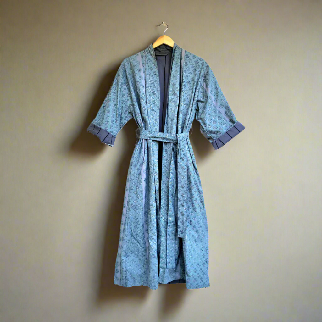 Samsara Kimono - Slate Breeze