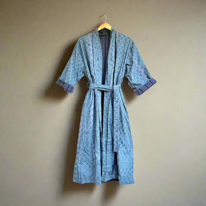 Samsara Kimono - Slate Breeze