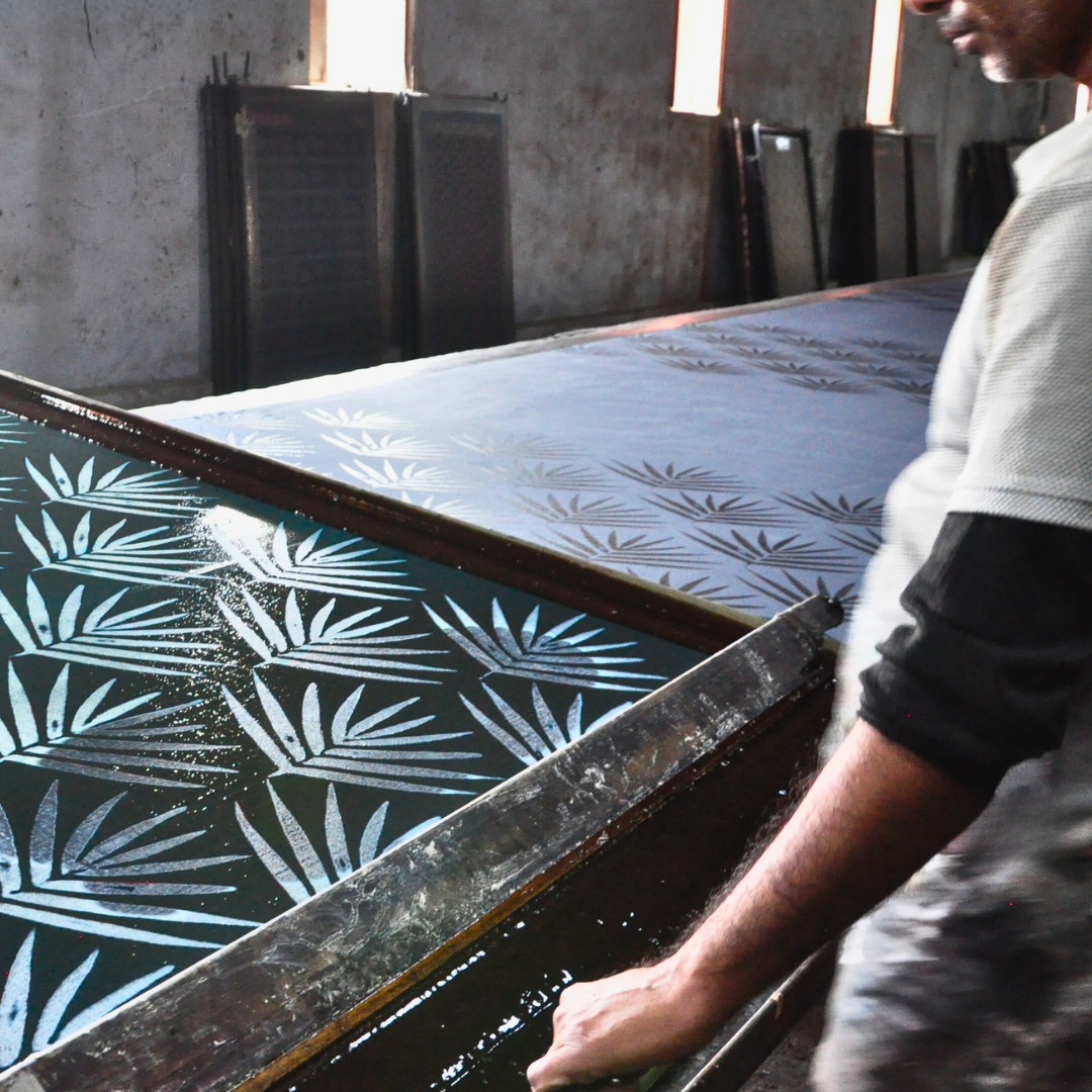 Organic Cotton Throw Blanket - Slate