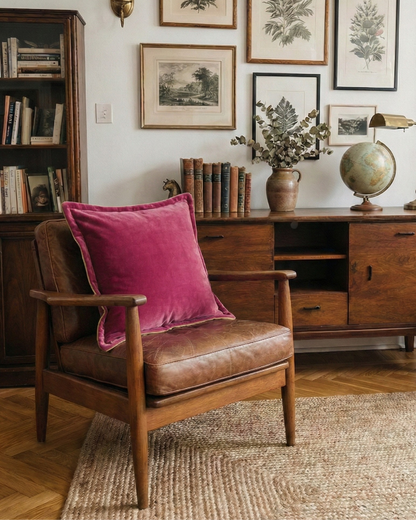 Velvet Cushion Cover | Triple Flange Edge