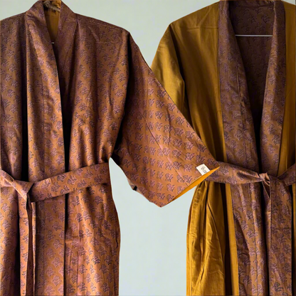 Samsara Kimono - Burnt Ochre