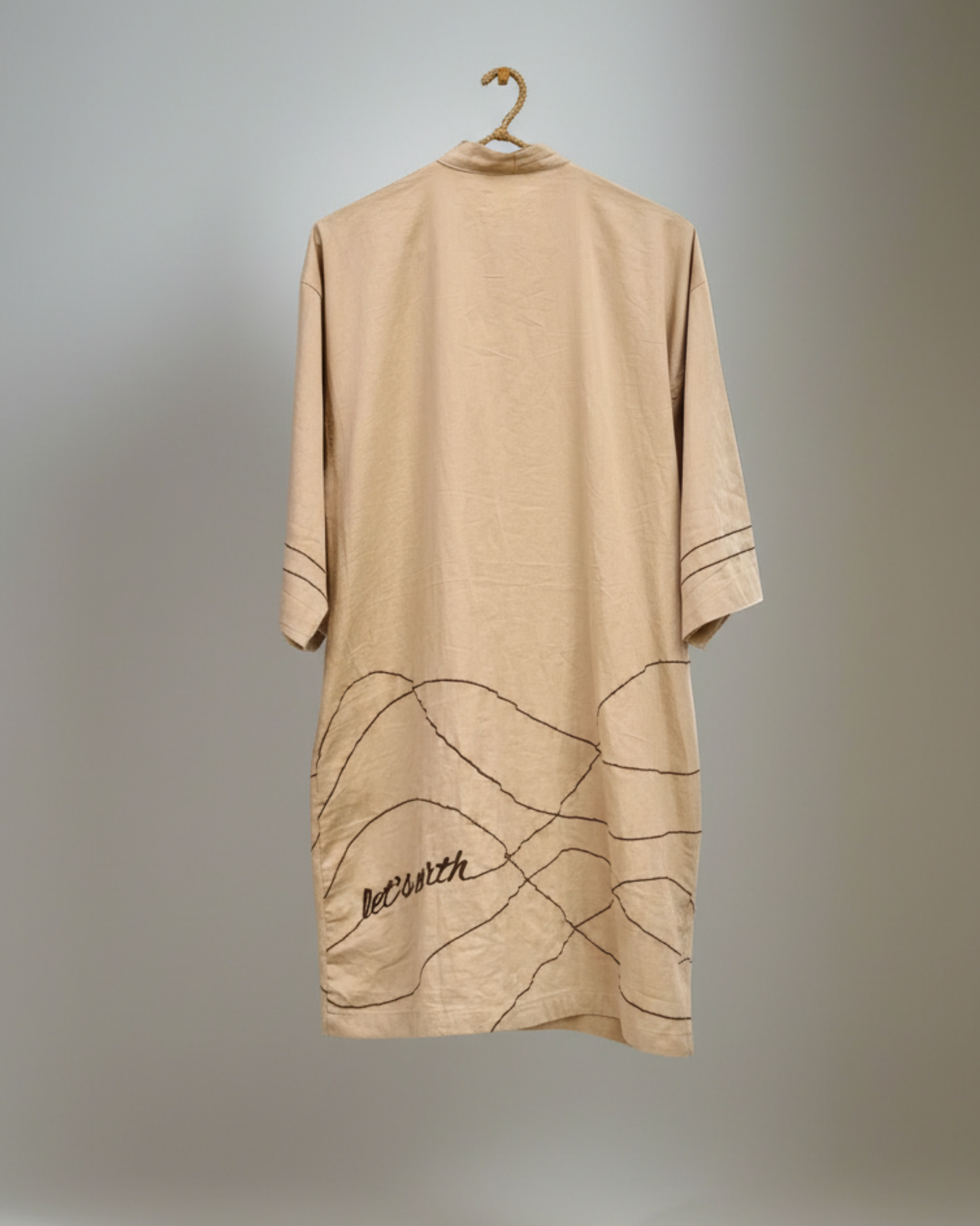 Organic Cotton Kimono - Wildflower Sand