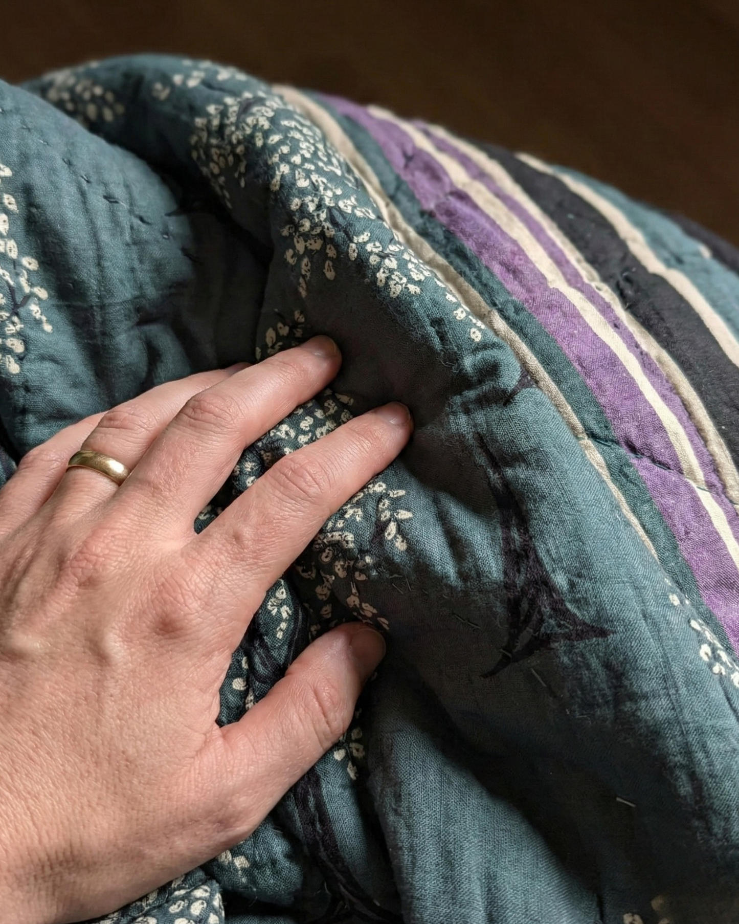 Ode Tree Teal - Throw