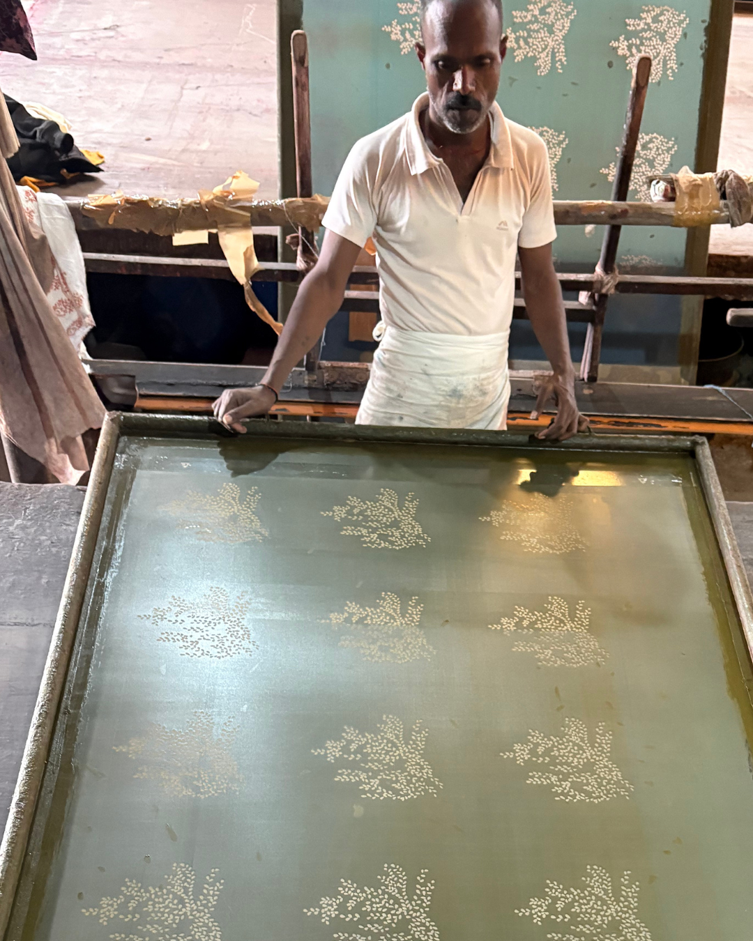 Terracotta Ode KING - Cotton Velvet Reverse Print