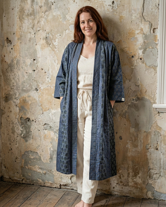 Samsara Kimono - Ocean Moss