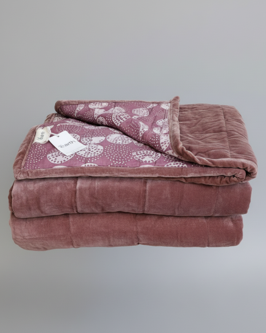 Sand Drift QUEEN - Cotton Velvet Reverse Dabu Print