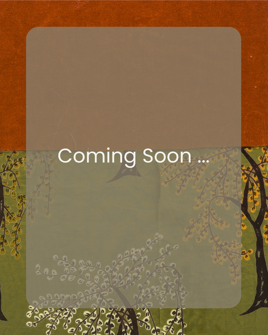 Terracotta Ode KING - Cotton Velvet Reverse Print