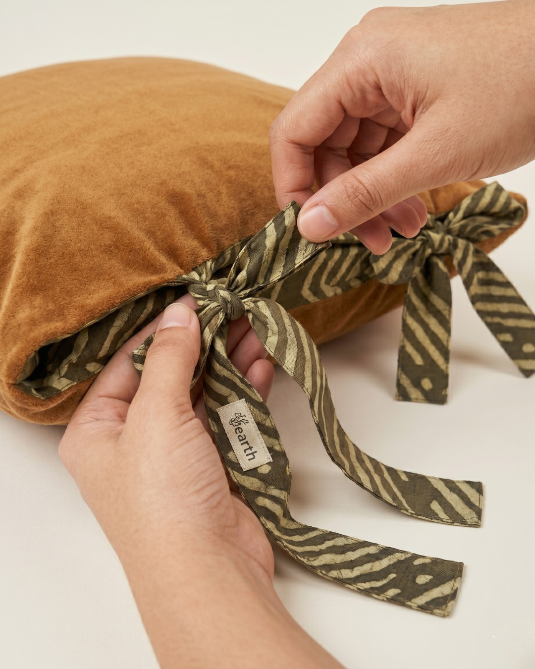 Bough Velvet Cushion Cover