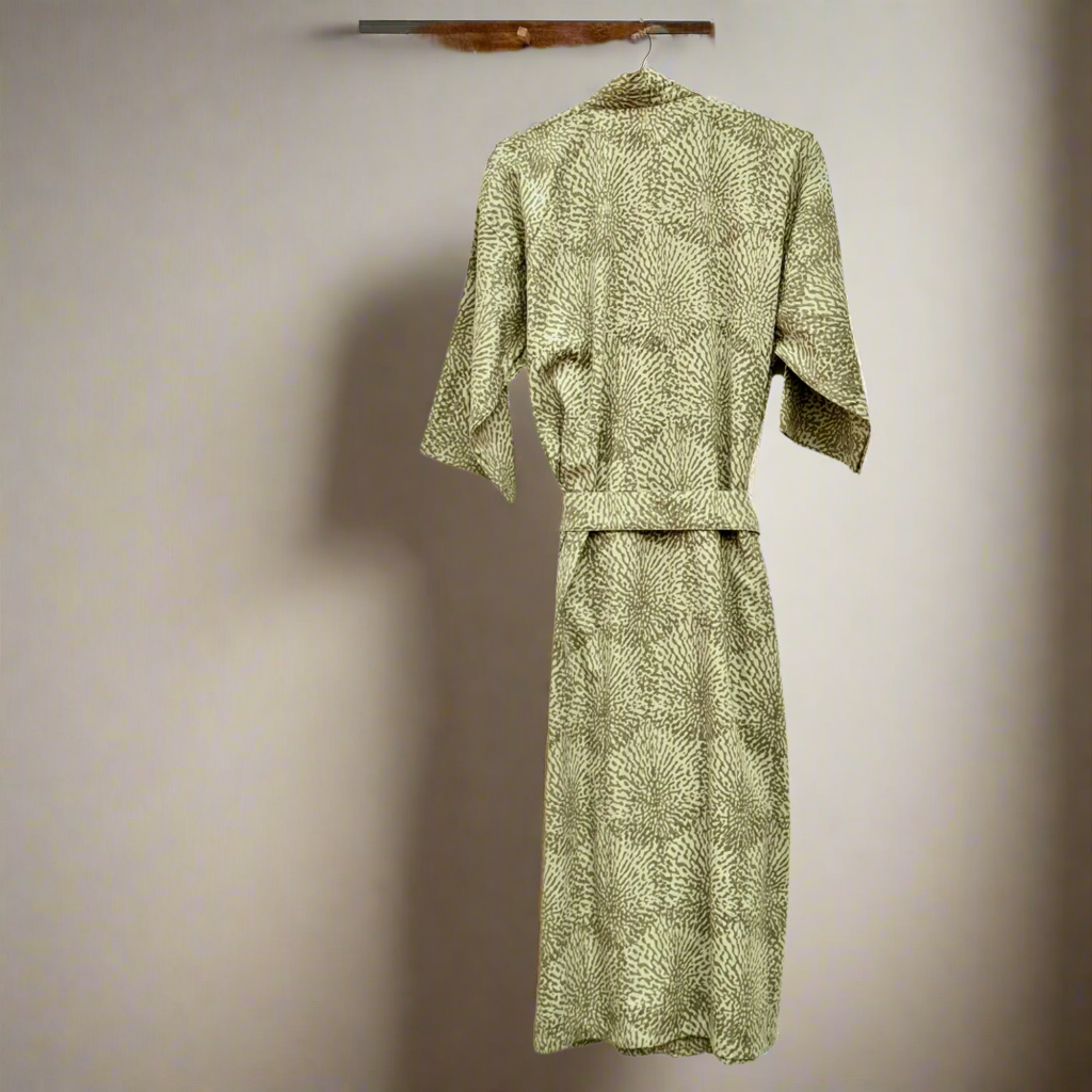 Organic Cotton Kimono - Billy Eucalyptus