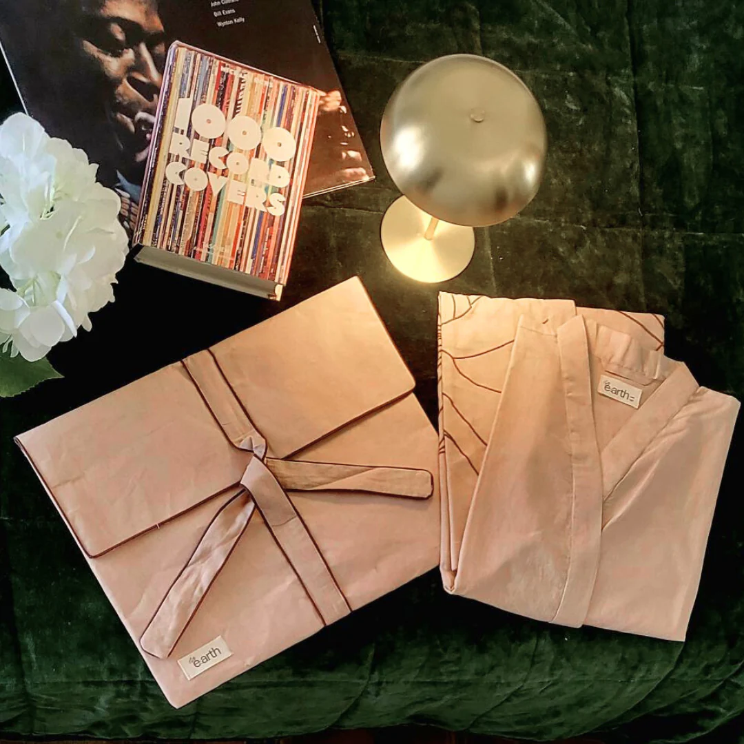 Organic Cotton Kimono - Wildflower Sand